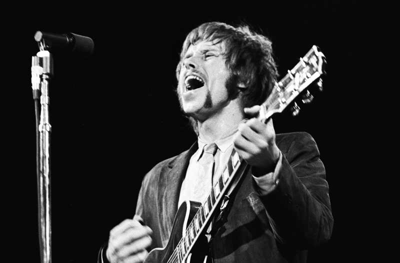 Moby Grape on stage at the Monterey Pop Festival on June 17 1967