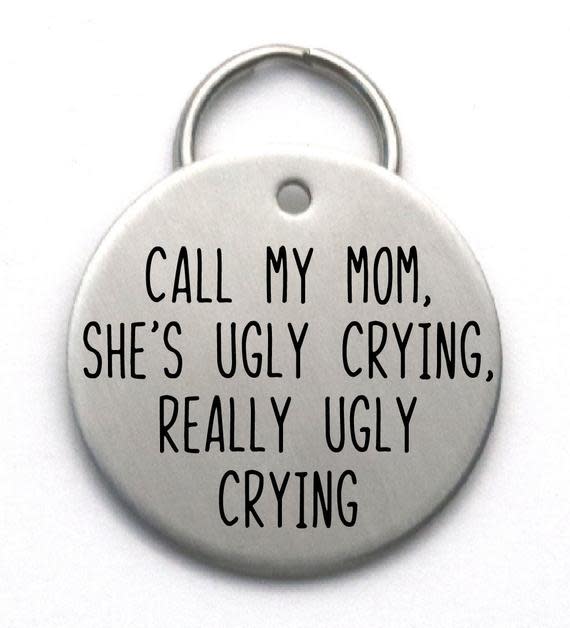 2) Funny Dog Tag