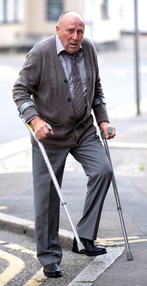 Peter Smythe denies attacking his neighbour during a boundary dispute - Credit: John McLellan