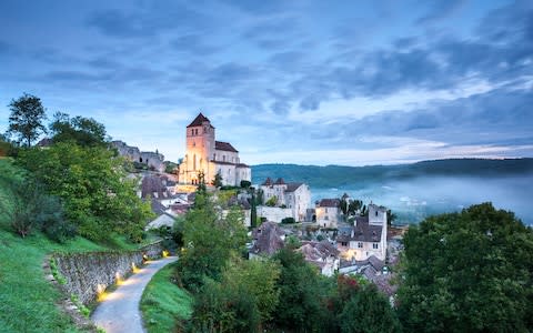 Saint-Cirq-Lapopie - Credit: AP