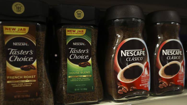 nescafé on store shelf