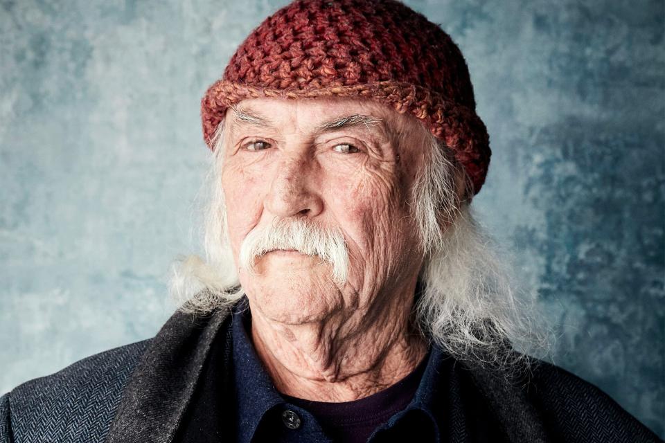 Mandatory Credit: Photo by Taylor Jewell/Invision/AP/Shutterstock (10074278i) David Crosby poses for a portrait to promote the film &quot;David Crosby: Remember My Name&quot; at the Salesforce Music Lodge during the Sundance Film Festival, in Park City, Utah 2019 Sundance Film Festival - &quot;David Crosby: Remember My Name&quot; Portrait Session, Park City, USA - 26 Jan 2019