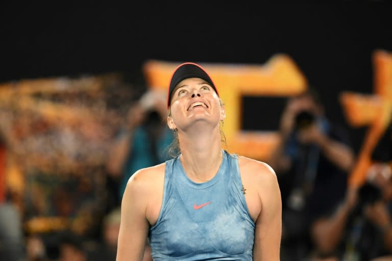 Maria Sharapova is chasing her first Grand Slam title since 2014