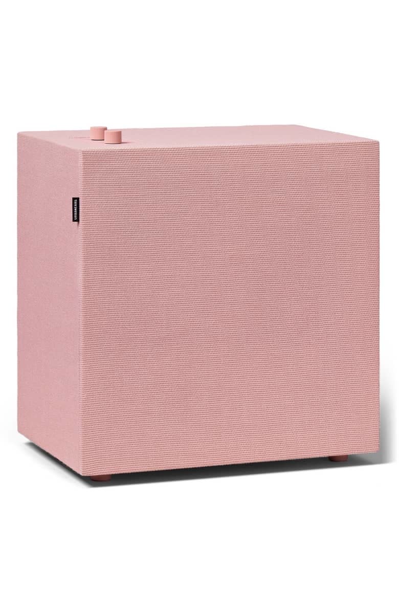 IDK about you, but we’re asking Santa for this millennial-pink Bluetooth speaker that won’t judge us when we blast Mariah Carey’s Christmas album all year round.
SHOP NOW: Baggen Bluetooth speaker by Urbanears, $350, nordstrom.com.