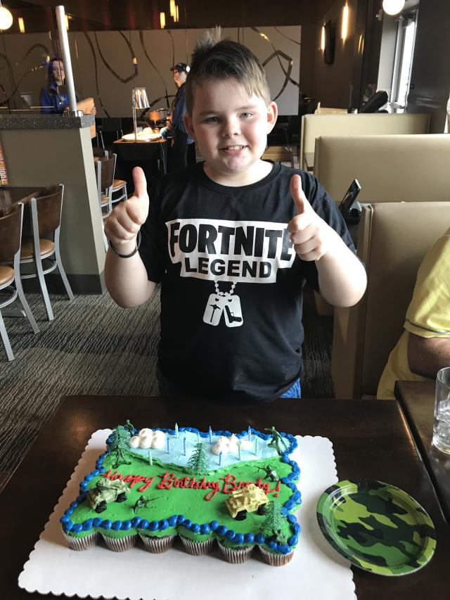 Fortnite Cake Table  Boy birthday parties, Birthday party