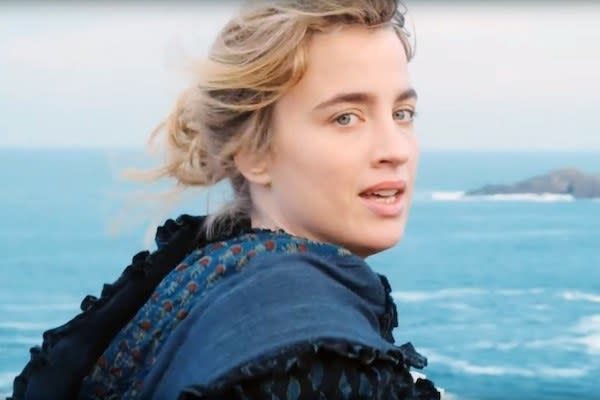 Adele Haenel looking back longingly