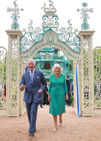 <p>Chris Jackson/Getty Images</p> King Charles and Queen Camilla