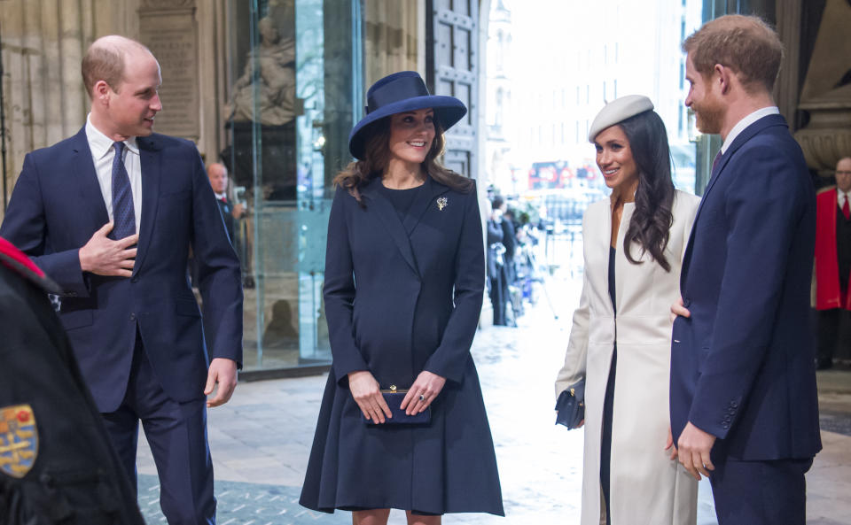 William und Kate sowie Harry und Meghan besitzen auch eigene Vermögenswerte. (Bild: Getty Images)