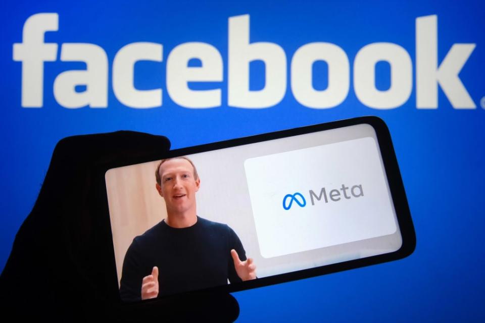 In dem offenen Brief an Meta-Chef Mark Zuckerberg kritisierte der Investor, dass die Meta-Aktie in den letzten 18 Monaten um 55 Prozent gefallen sei.  - Copyright: Pavlo Gonchar/SOPA Images/LightRocket via Getty Images