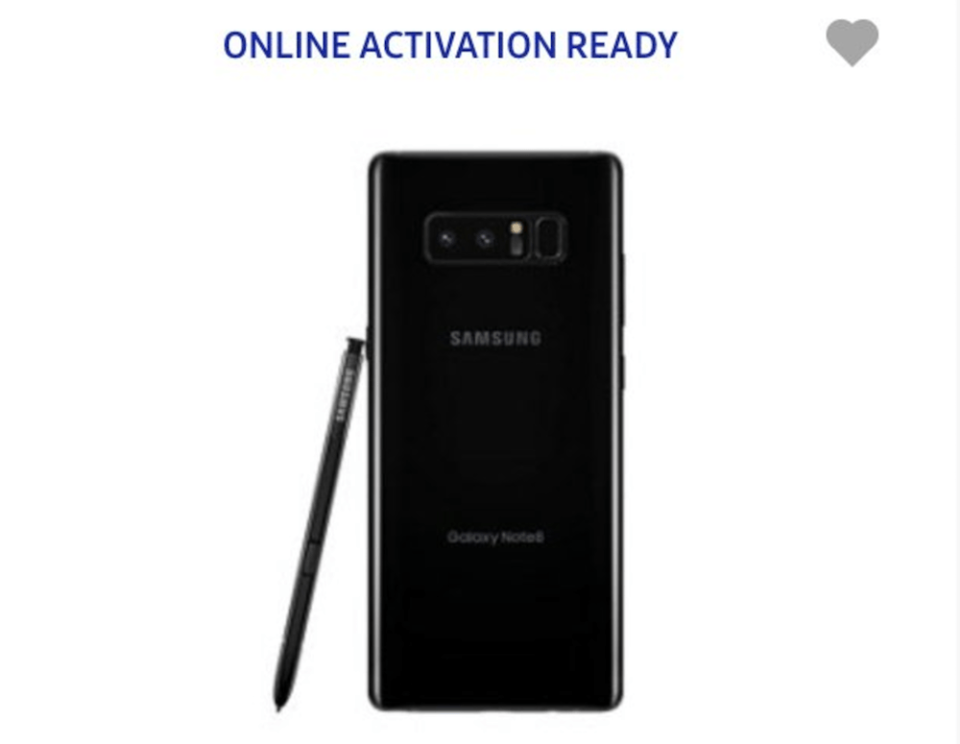 Note 8 意外現身美國官網 外型與傳聞一致