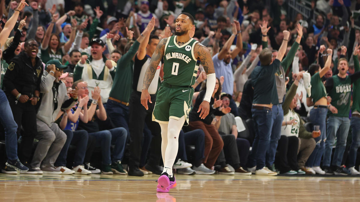 NBA playoffs: Damian Lillard 35 powers Giannis - less Bucks in Game 1 drubbing of Pacers