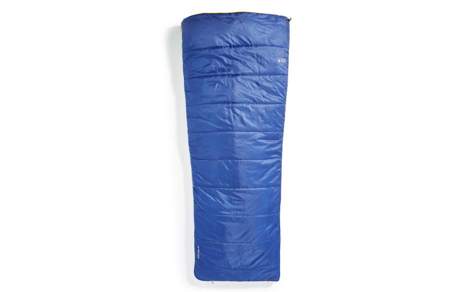 <p>Most sleeping bags give you a few options to manage temperature, such as two-way zippers that let you stick your feet out or hoods that open up more to allow more ventilation. The Bantam 35/50 by Eastern Mountain Sports offers another option: one side is built with enough insulation to keep you warm when it’s 35 degrees out, and the other is built for 50-degree temperatures. By flipping the bag over, you can make sure you stay at a comfortable temperature even as the thermometer dips and rises through the night.</p> <p><strong>Temperature rating</strong>: 35F and 50F</p> <p><strong>Fill type</strong>: Poly Hollow Synthetic</p> <p><strong>Weight</strong>: 2 lbs.</p> <p><strong>To buy</strong>: <a rel="nofollow noopener" href="http://click.linksynergy.com/fs-bin/click?id=93xLBvPhAeE&subid=0&offerid=326288.1&type=10&tmpid=13347&RD_PARM1=http%3A%2F%2Fwww.ems.com%2Fems-bantam-switch-35and50-degree-sleeping-bag%2F27831000013.html&u1=TLTRVtrvG1SleepingBagsIM1Oct16" target="_blank" data-ylk="slk:ems.com;elm:context_link;itc:0;sec:content-canvas" class="link ">ems.com</a>, $119</p>