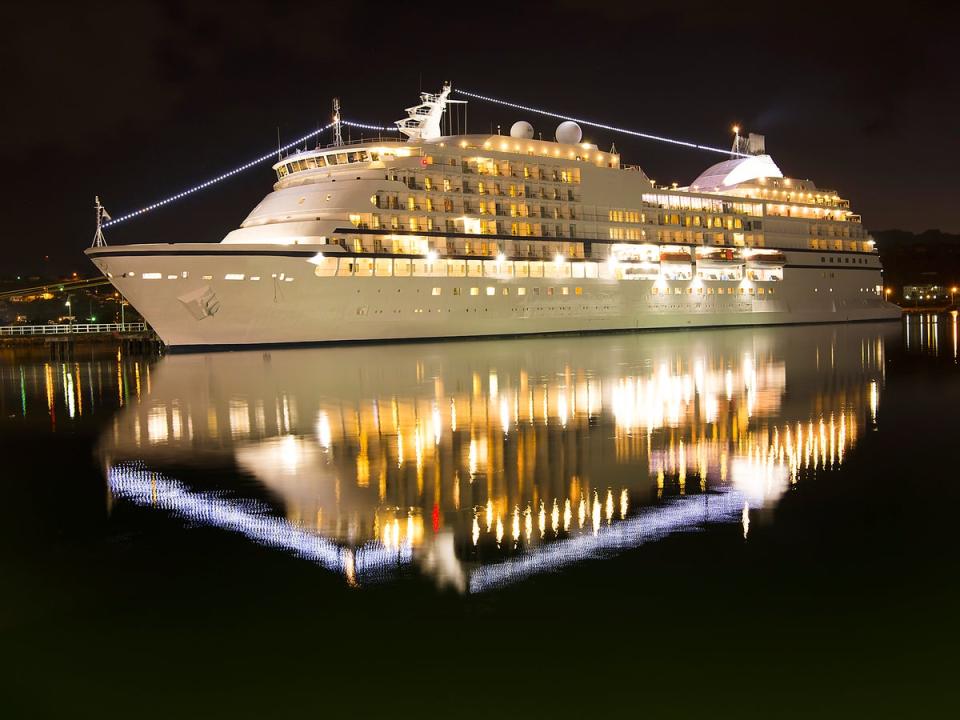 Regent Seven Seas cruise ship in Antigua  (Getty/iStock)