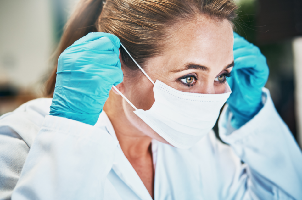 These masks are disposable after eight hours. (Photo: Getty)