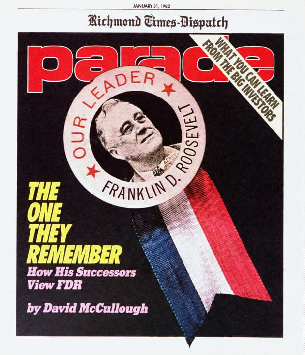 <p>A rememberance of Franklin D. Roosevelt was our cover story on Jan. 31, 1982, in which his successors reflected on the accomplishments of the former president. </p>