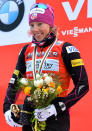 <p>Kikkan Randall teamed up with fellow cross-country skier Jessie Diggins to bring home the United States’ first ever medal women’s cross-country competiton at the PyeongChang Winter Olympics. What makes her feat stand apart is that she was also the only mother to compete for the US team during this year’s Olympics.<br><br>This was Randall’s fifth Olympic appearance and the first after her son, Breck was born in April 2016. Randall credit’s her husband’s support for enabling her to resume training three weeks after Breck was born.<br><em>Image credit: By Frankie Fouganthin – Own work, CC BY-SA 3.0, https://commons.wikimedia.org/w/index.php?curid=25371971</em> </p>