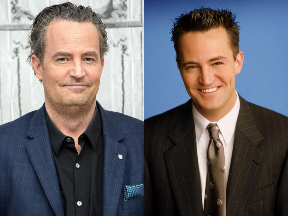 Matthew Perry played Chandler Bing in "Friends."