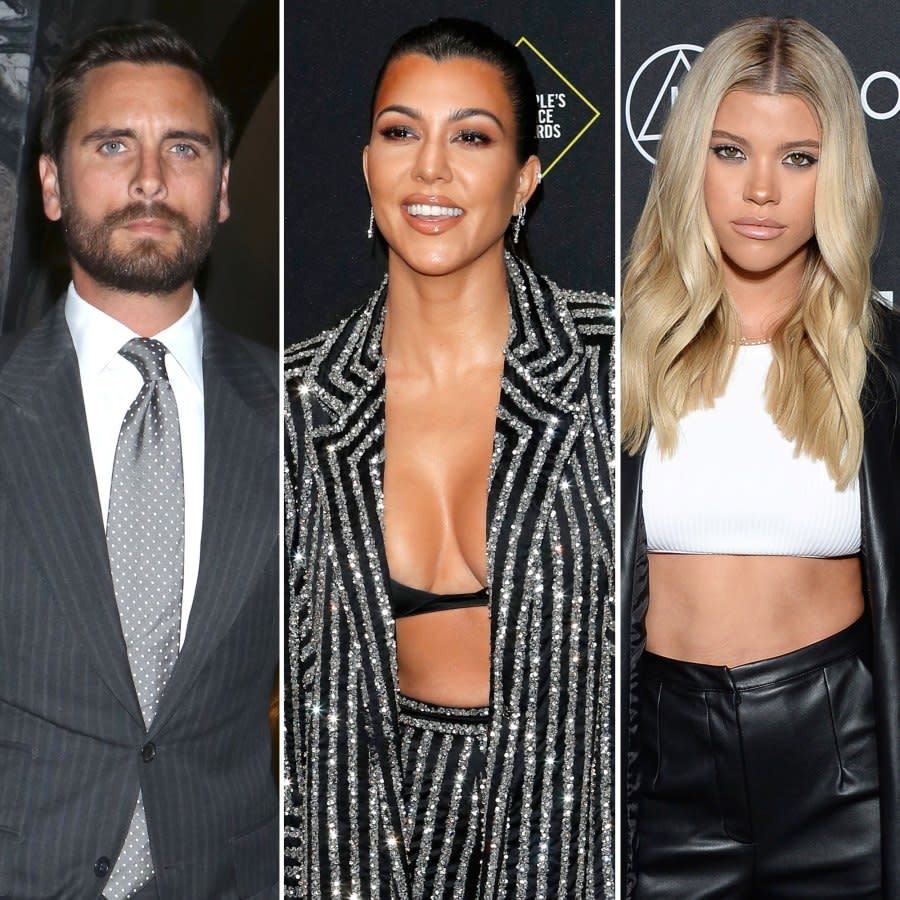 Scott Disick Dines at Nobu With Kourtney Kardashian and Their Kids After Sofia Richie Split