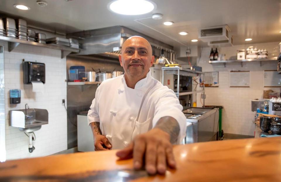 Mirazur Restaurant, a new eatery in Los Osos, is co-owned by Alejandro Flores and Marco Lucatero. Chef Ismael Cruz (pictured above) is a part owner of the restaurant. Laura Dickinson/ldickinson@thetribunenews.com