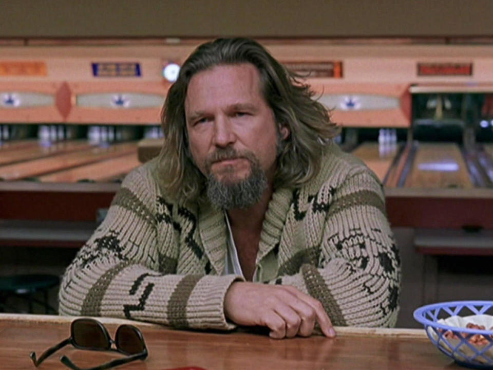 The Dude (Jeff Bridges) in 