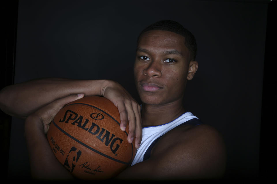 Rookie guard PJ Dozier has linked up with Oklahoma City after catching on with the Dallas Mavericks earlier this summer. (AP Photo/LM Otero)