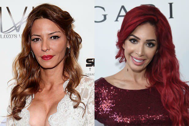 ‘Mob Wives’ Star Drita D’Avanzo Warns Farrah Abraham: I’m Going to ‘Smack the F– Out of You’ (Video)