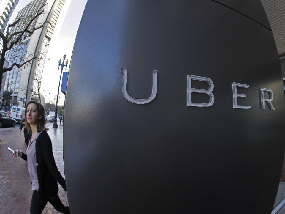 Uber sexism logo woman