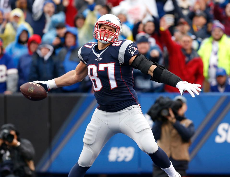 Rob Gronkowski was taken with the 42nd overall pick in 2010.