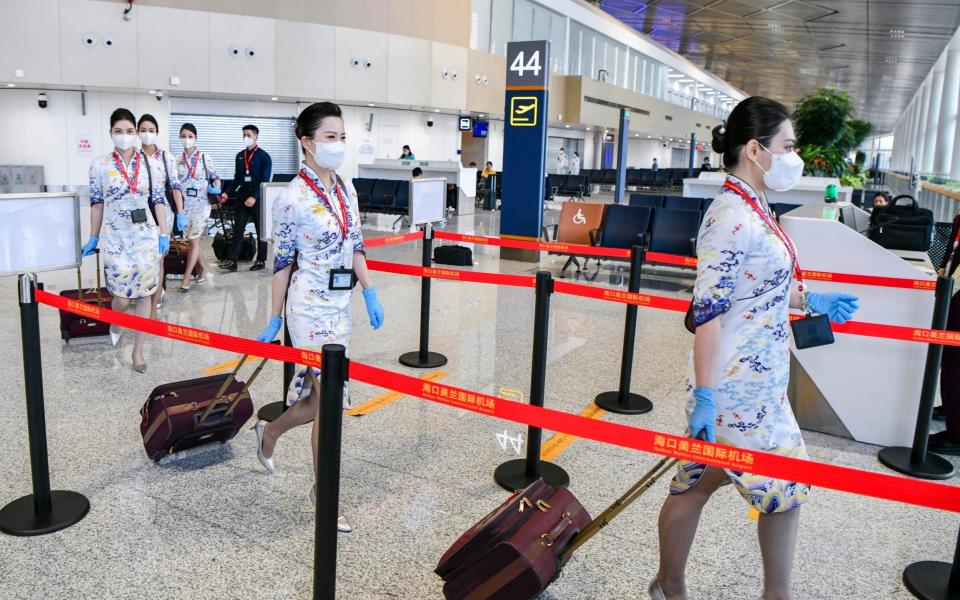 Hainan Airlines cabin crew - Getty