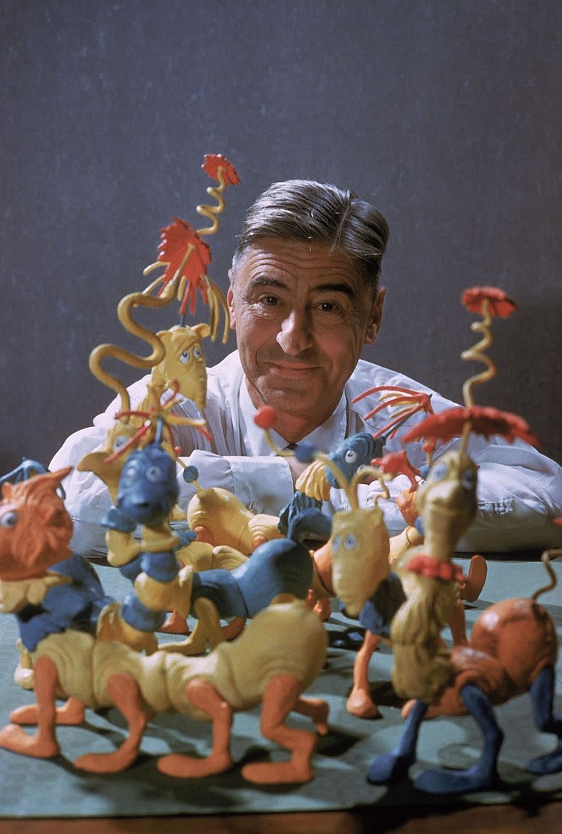 Dr. Seuss wrote "Green Eggs and Ham" on a bet.