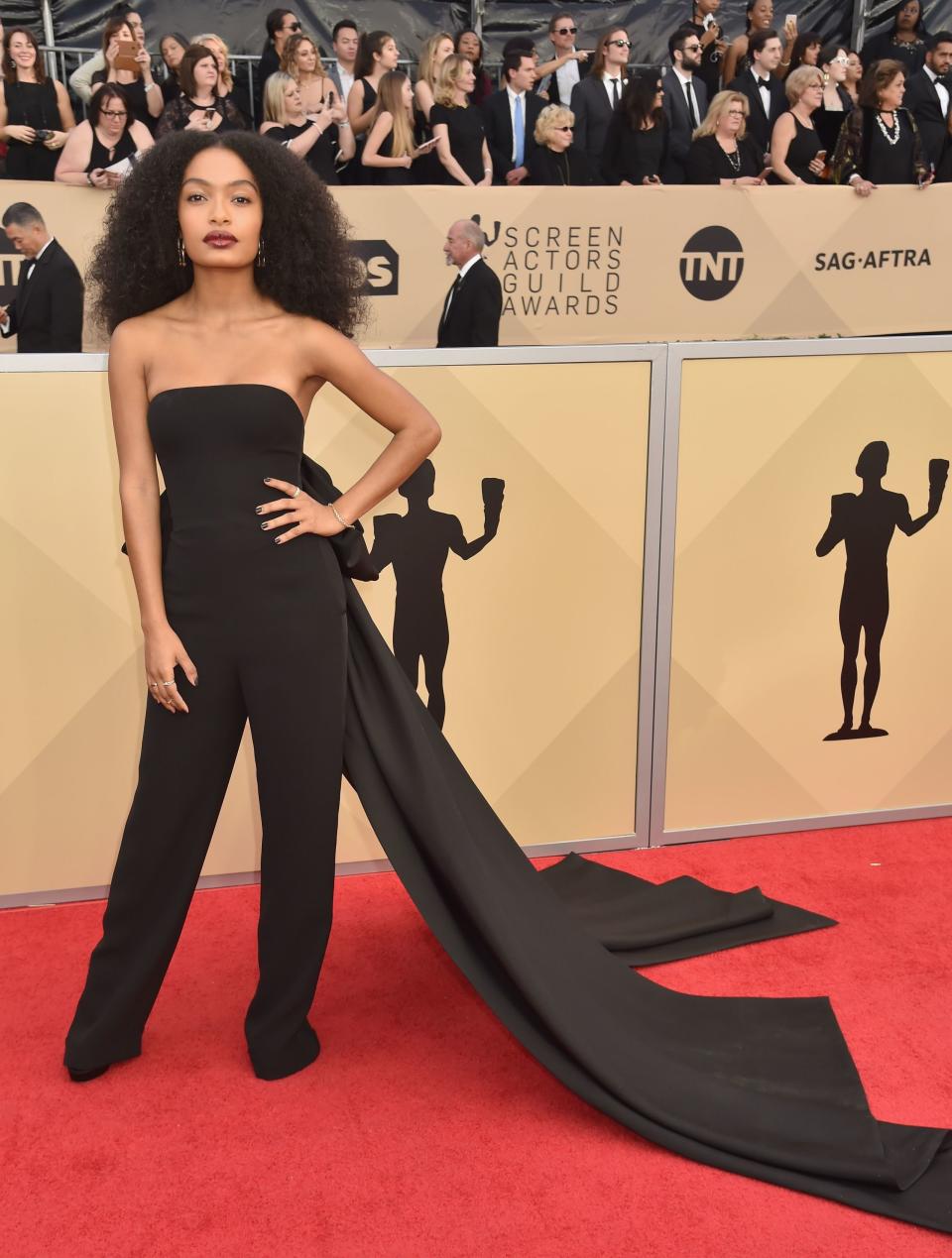 Yara Shahidi in Ralph Lauren