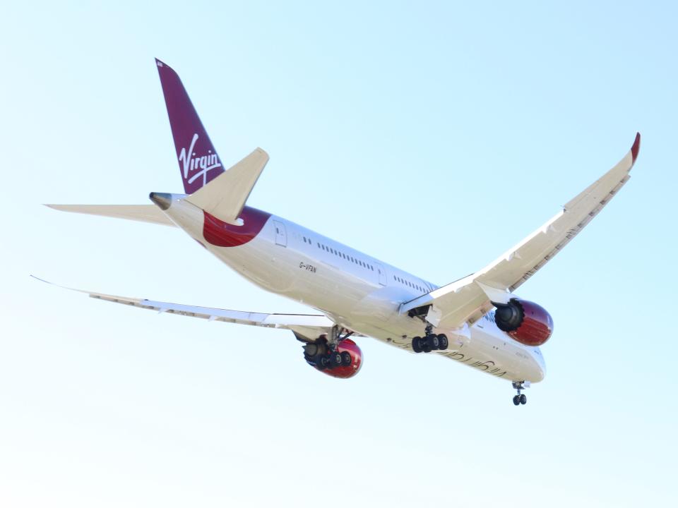 LAX Day Trip Alaska Airlines - Virgin Atlantic Boeing 787 Dreamliner