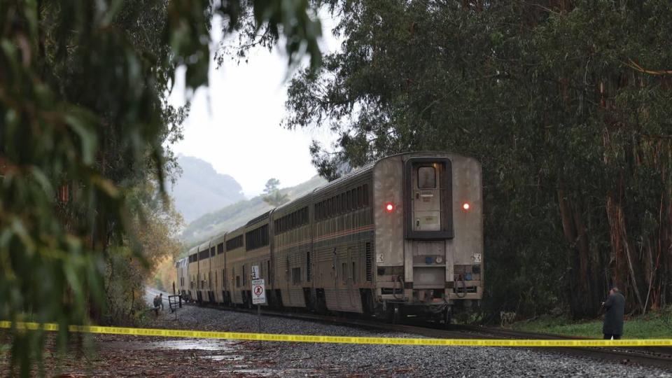 A train struck and killed a pedestrian walking on the tracks in Grover Beach on Tuesday, Dec. 27, 2022, the Grover Beach Police Department said. The woman was identified as Karen Ayn Anderson, 54, of Grover Beach.