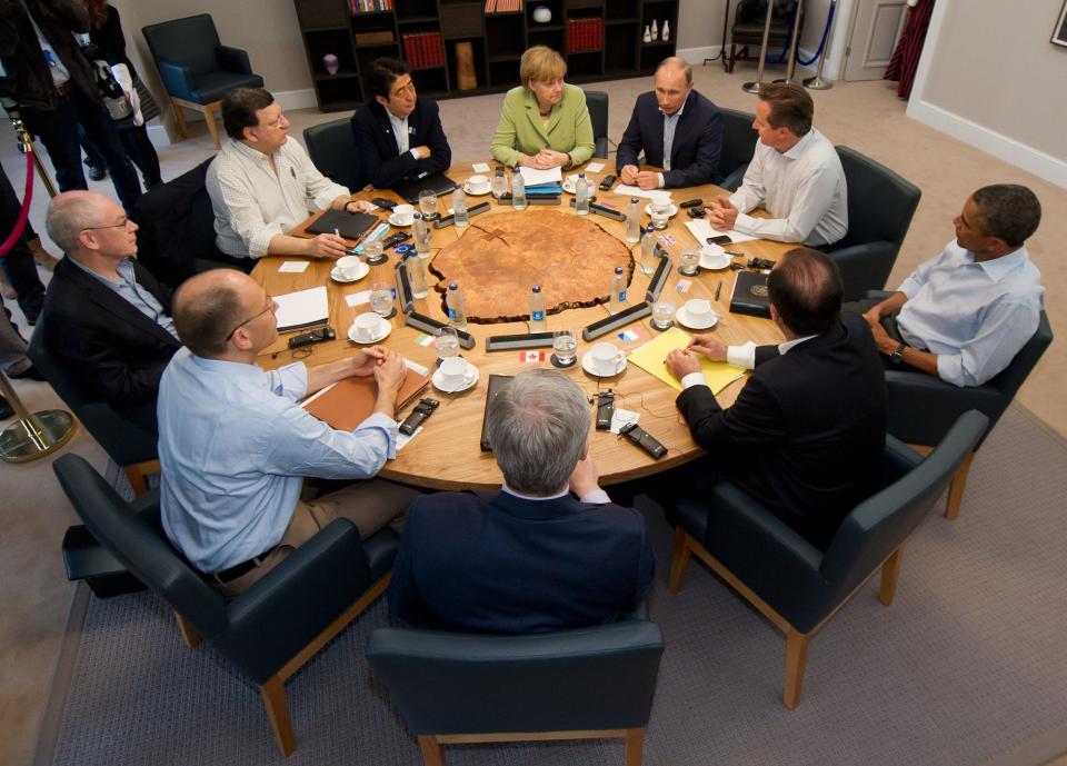 G8 summit meeting