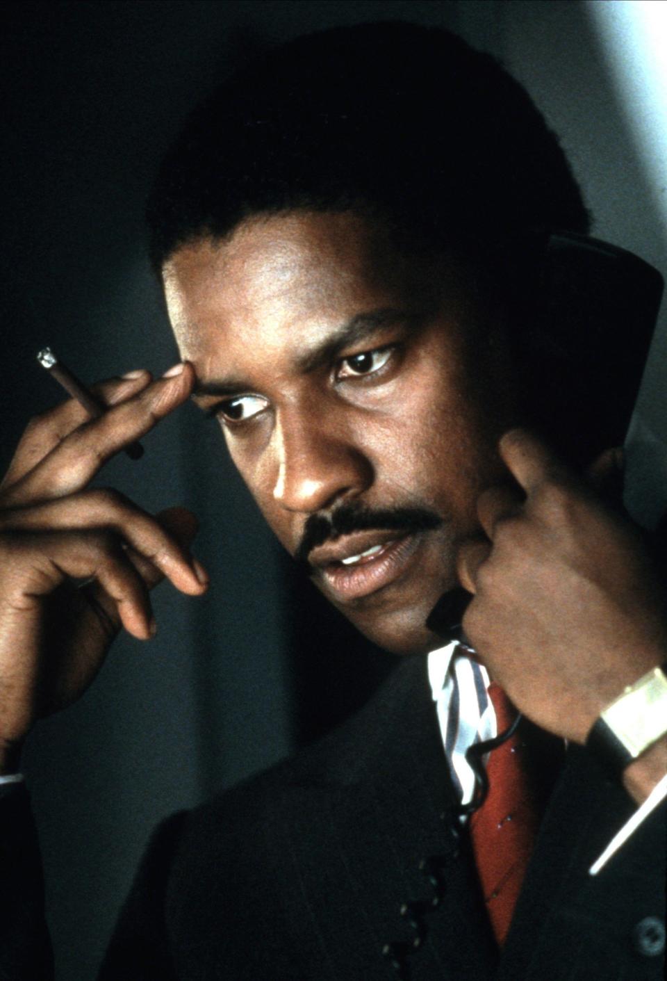 Denzel in a still in "Power"