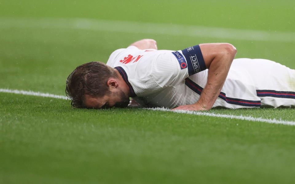 Harry Kane looked a shadow of his usual self - Reuters