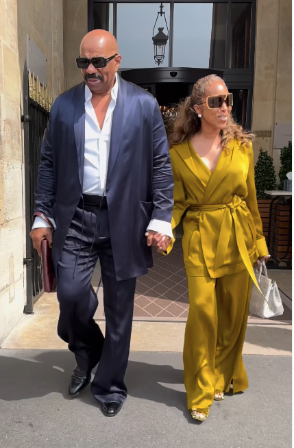 Steve Harvey And Wife, Marjorie, Celebrate 16th Wedding Anniversary In  Style