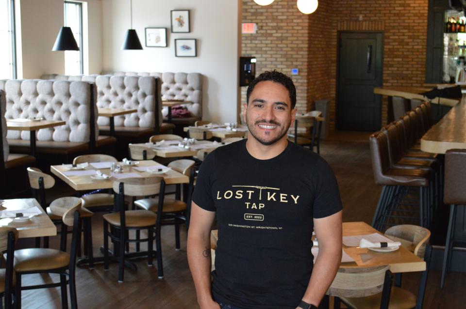 Daniel Zapata is the owner of Lost Key Tap in Wrightstown.