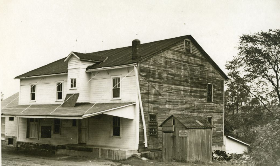 Tritts Mill is pictured around 1898 on Massillon Road in Springfield Township.