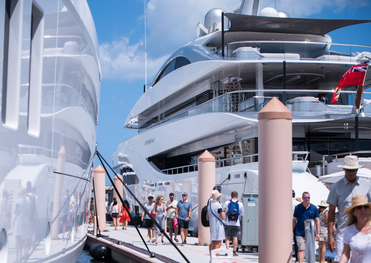 The 42nd annual Palm Beach International Boat Show will be held March 21 to 24 along the West Palm Beach waterfront and feature 100s of boats ranging from kayaks up to 300-foot yachts.