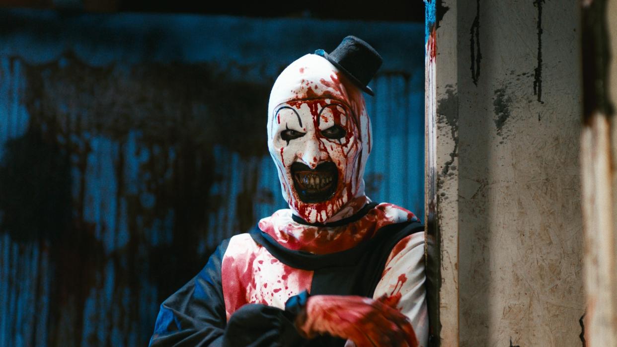 Signature Entertainment presents Terrifier 2 on Digital Platforms, DVD and Blu-ray 24th October alongside Terrifier 1 & 2 Blu-ray box-set