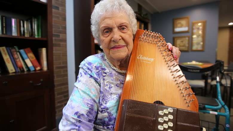 This 92-year-old opera singer's motto is 'keep singing' and she has no plans to stop