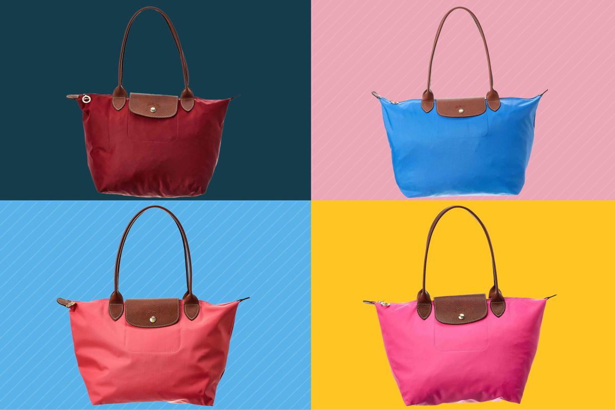 What's In My Work Bag: Longchamp Le Pliage - Katie Actually