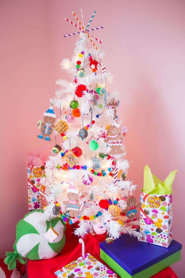 Glittered and Jewelled Christmas Tree - So Much Better With Age