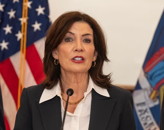 New York Gov. Kathy Hochul, a Democrat, was unlikely to sympathize with Trump.