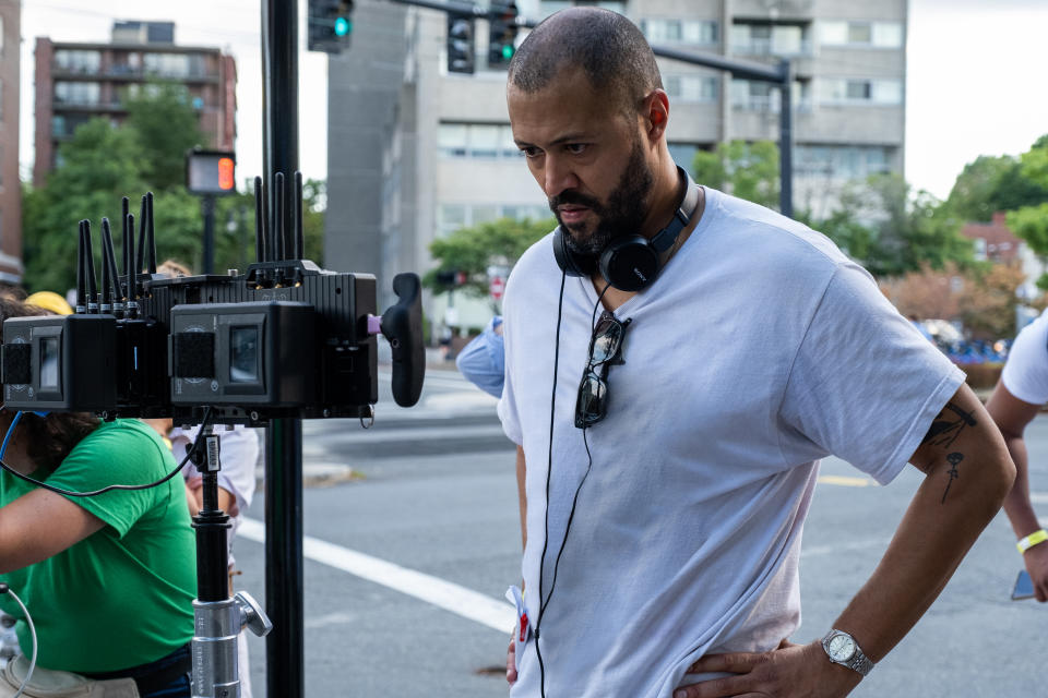 Writer/director Cord Jefferson on the set of his film

AMERICAN FICTION

An Orion Pictures Release

Photo credit: Claire Folger

© 2023 Orion Releasing LLC. All Rights Reserved.