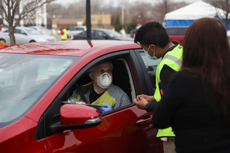 Voters cast ballots during the presidential primary election in Wisconsin