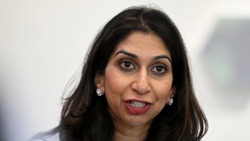 The former Home Secretary Suella Braverman