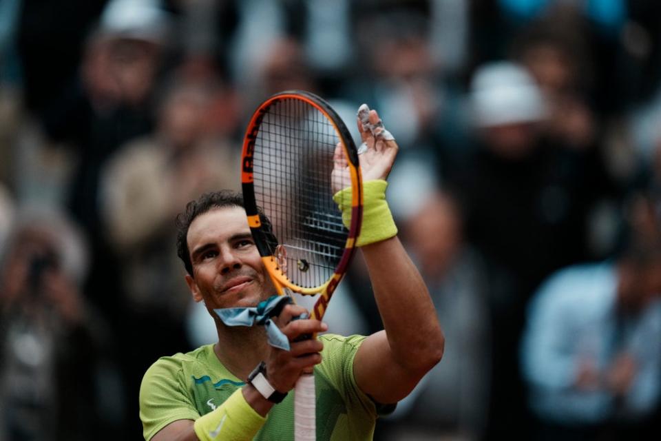 Rafael Nadal raced into round two (Thibault Camus/AP) (AP)