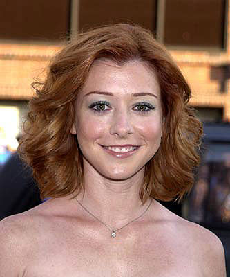 Alyson Hannigan at the Westwood premiere of Universal's American Pie 2